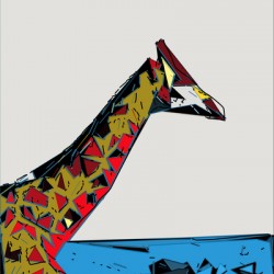 Lonely Giraffe 