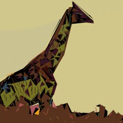 Standing Giraffe 