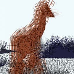 Walking Giraffe 