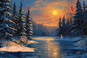 Winters Sunset