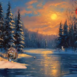 Winters Sunset