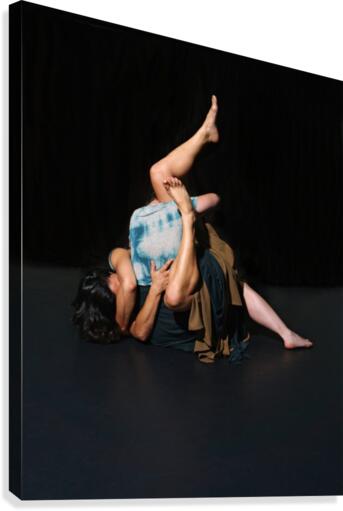 Twisted Dancers Dem-One Canvas Print