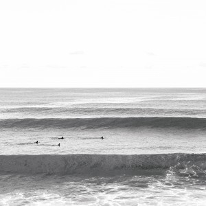 Into the waves