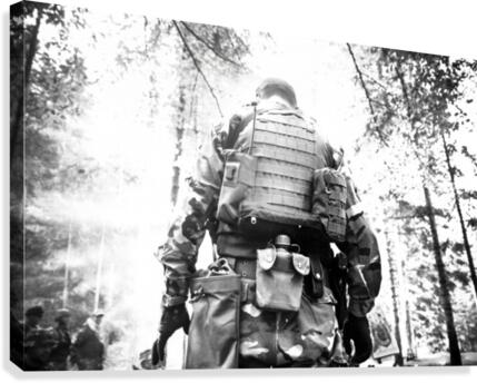 Speach  Canvas Print
