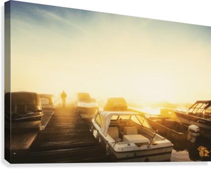 Burning  Canvas Print