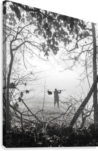 Hunting Canvas Print