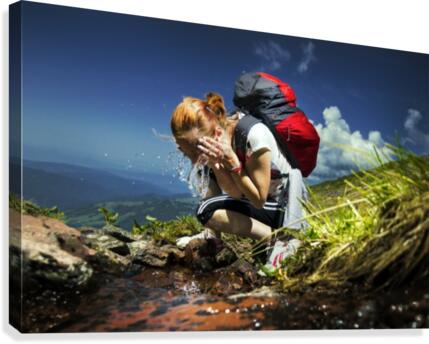 Adventurte on Canvas Print