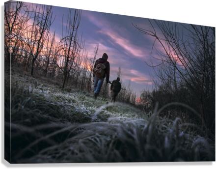 Under cover  Canvas Print