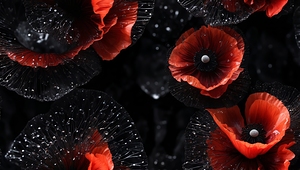 Poppies of Glass 1