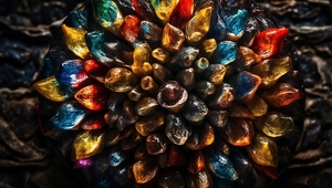 Vibrant Hues in a Wild Embrace 17