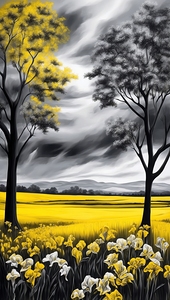Echoes in Black and Yellow  1