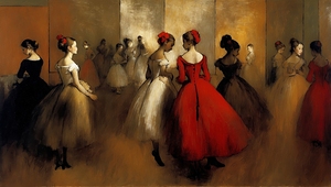 Debutante in Red