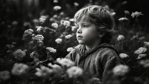 Amongst the Flowers 2 of 4 Happy Mothers Day