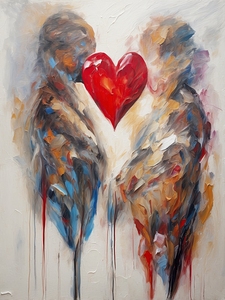 Hearts Entwined in Oil and Flame  16
