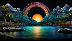 Moonrise Over Serenity   4