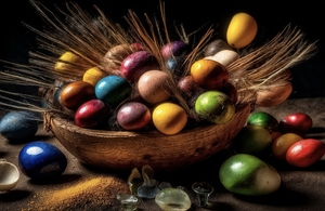 Objects d’art in abstract play 18