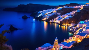 Santorini at Night 4
