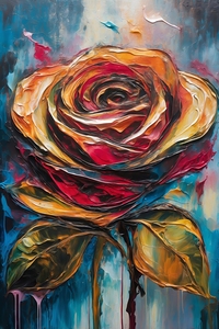 A stroke of crimson a dash of gold 6