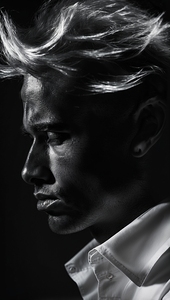 A Series of Black and White Prints Exploring the Depth of Human Existence 8