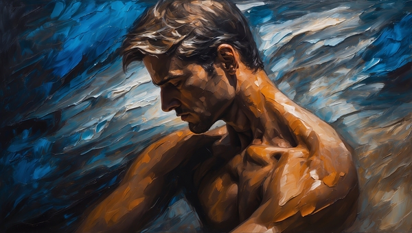 The Blue of Despair  14 Print