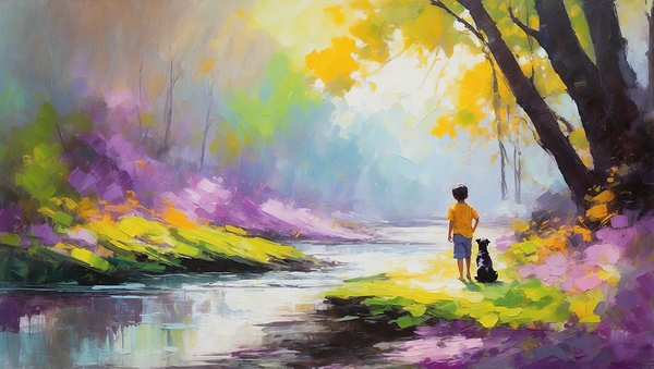 By the River 2 Print