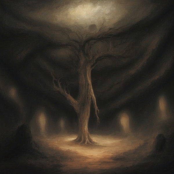 Eerie Spooky Dark Thoughts a Path that Leads Nowhere 1