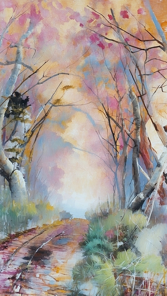 Path of Spring The Journey Home January 17th  5 Print