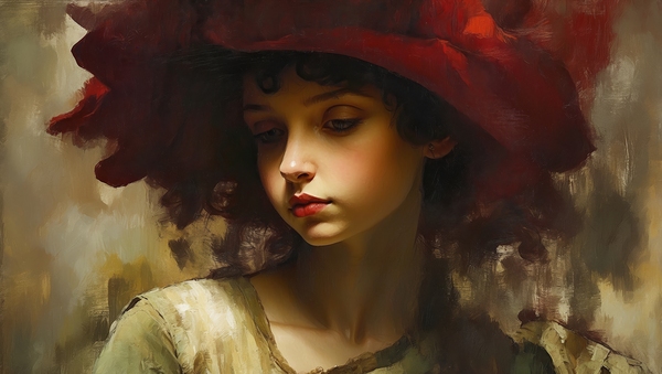 The Scarlet Reverie Print