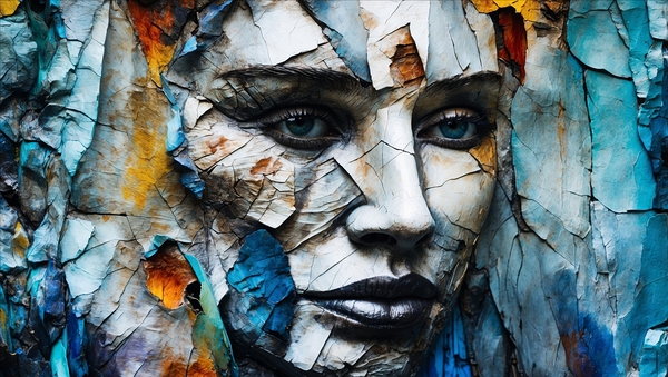 Fractured Silence 4 of 4  Print