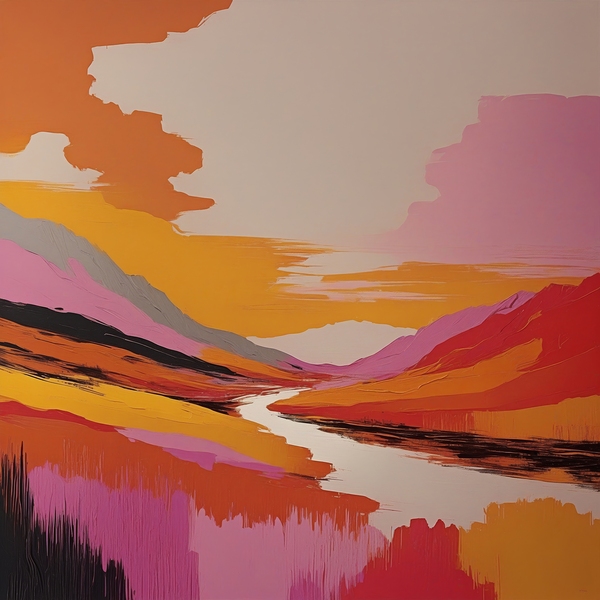 Sunset and Stream a Set that Goes Together  1