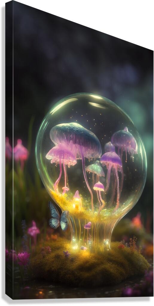 The Mini Zany World  3 Canvas Print