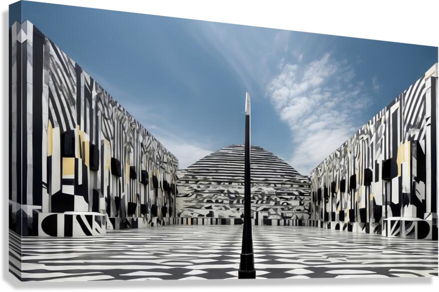 Symmetry in Deco 13  Canvas Print