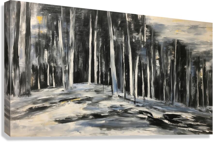 Shades of twilight soft and pale 13 Canvas Print