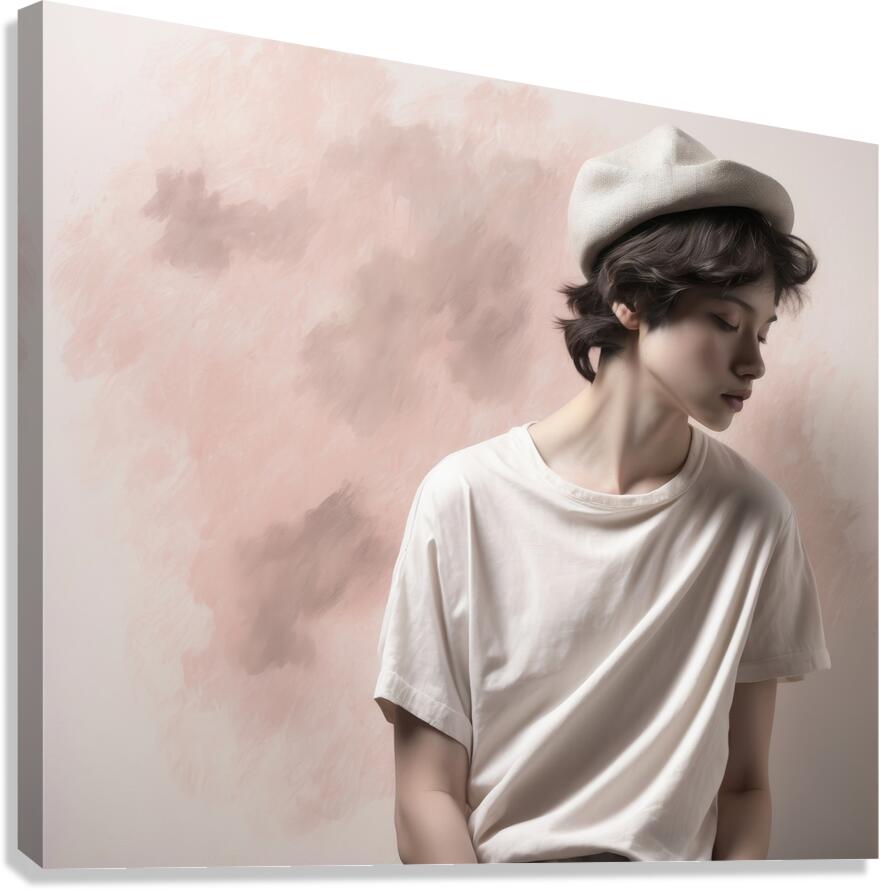 Pastel Pink  Canvas Print