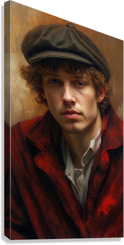 Looking at You Canvas Print