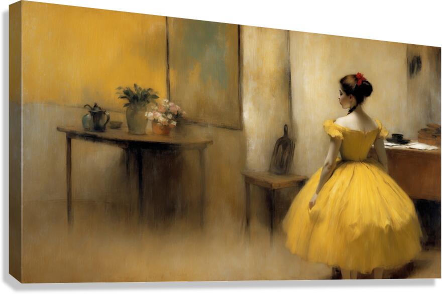 The Parlor Canvas Print