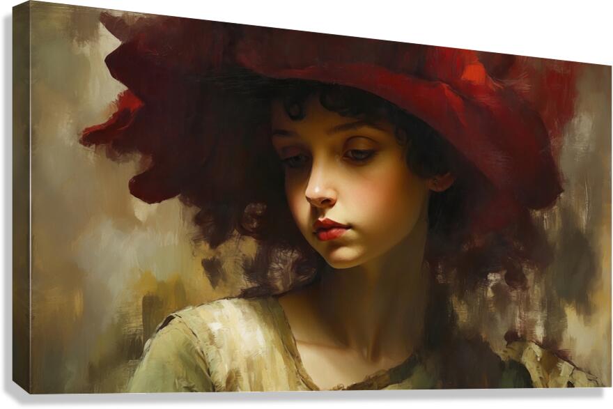 The Scarlet Reverie Canvas Print