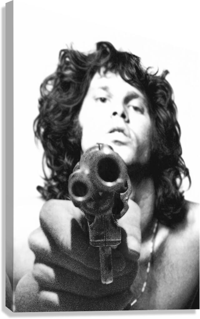 jim morrison Canvas Print