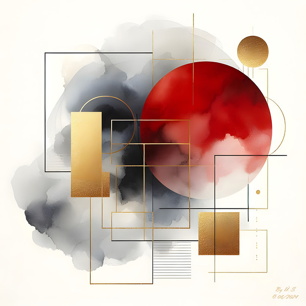  Fourth One: Soft Transitions in Red  by U S