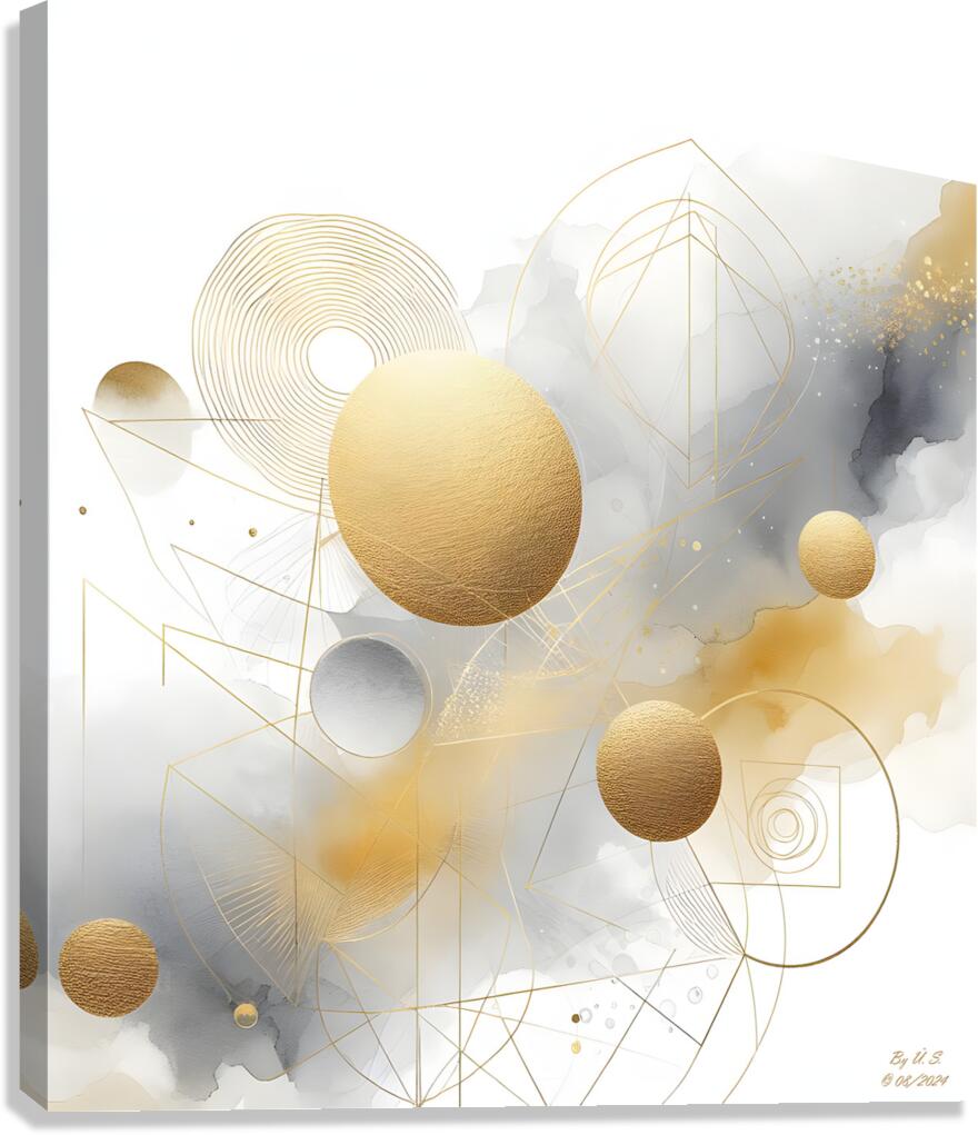 Third One: Harmonious Shapes  Canvas Print