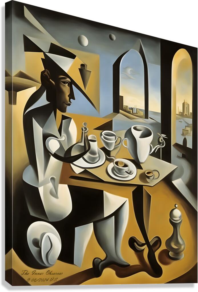 The Inner Observer  Canvas Print