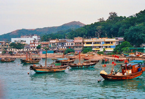 Cheung Chau Island Hong Kong 1986
