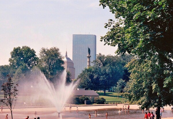 Boston Common Frog Pond Print