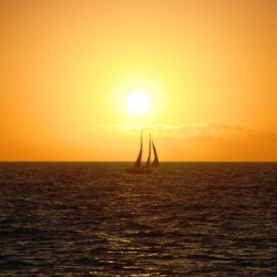Sunset on the Gulf Key West FL