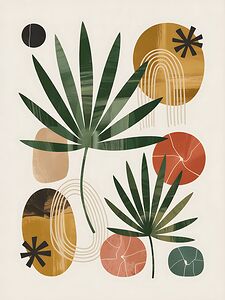 Modern Minimalist Boho Art