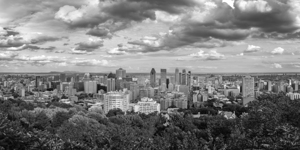 Montreal view from Mont Royal