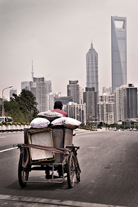 Tricycle in Shanghai