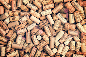French wine corks collection
