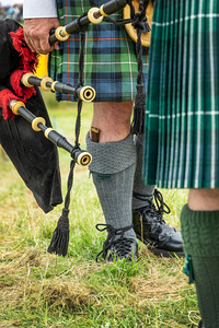 Scottish bagpipers