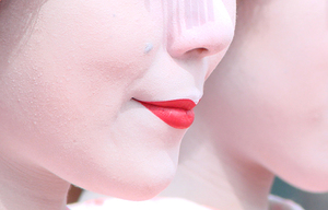 Geisha smile
